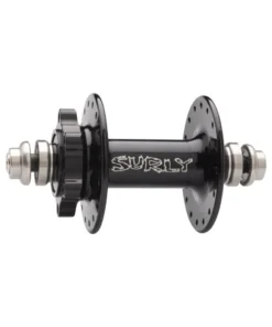 Surly Ultra New Disc Vorderradnabe 100mm 32 Loch - Schwarz | Hochwertige Fahrradnabe für optimale Leistung