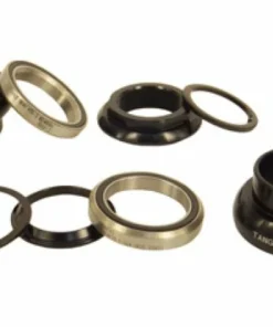 Tange Seiki Falcon FL-250C Steuersatz 1" Gewinde - Premium Qualität für Fahrradgabeln -Fahrradts Verkaufsladen tange falcon steuersatz fl250c black