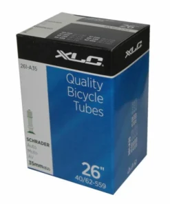 XLC Fahrradschlauch 26x 1.5" - 2.5" (40/62-559) AV - Hochwertiger Schlauch für Fahrräder