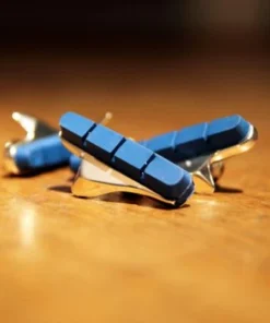 XLC Road Carbon Bremsschuhe Cartridge Set BR-R02 - Hochwertige Bremsbeläge für optimale Bremsleistung